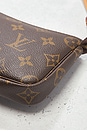 view 8 of 8 Louis Vuitton Monogram Mini Pochette Accessoires Shoulder Bag in Brown