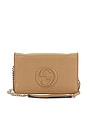 view 1 of 9 Gucci Soho Wallet On Chain in Beige