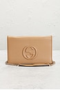 view 2 of 9 Gucci Soho Wallet On Chain in Beige