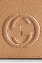 view 5 of 9 Gucci Soho Wallet On Chain in Beige