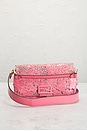 view 2 of 8 Fendi Embroidered Lace Baguette Shoulder Bag in Pink