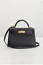 view 2 of 8 Hermes Epsom Kelly 20 Handbag in Noir