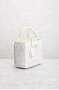 view 4 of 9 Prada Wicker Basket Bag in White
