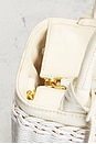 view 8 of 9 Prada Wicker Basket Bag in White