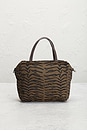 view 3 of 8 Fendi Zebra Handbag in Brown