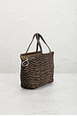 view 4 of 8 Fendi Zebra Handbag in Brown