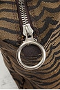 view 7 of 8 Fendi Zebra Handbag in Brown