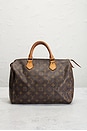view 2 of 8 Louis Vuitton Monogram Speedy 30 Handbag in Brown
