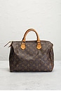 view 3 of 8 Louis Vuitton Monogram Speedy 30 Handbag in Brown