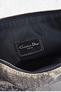 view 6 of 10 Dior Vintage Denim Saddle Bag in Black