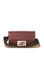 view 1 of 10 Fendi Selleria Baguette Shoulder Bag in Brown