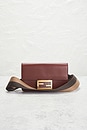 view 2 of 10 Fendi Selleria Baguette Shoulder Bag in Brown