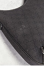 view 10 of 10 Gucci Denim Abbey Shoulder Bag in Black