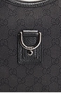 view 5 of 10 Gucci Denim Abbey Shoulder Bag in Black