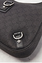 view 7 of 10 Gucci Denim Abbey Shoulder Bag in Black