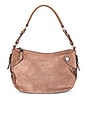 view 1 of 10 Prada Vintage Suede Shoulder Bag in Pink