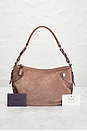 view 10 of 10 Prada Vintage Suede Shoulder Bag in Pink