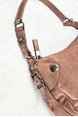 view 7 of 10 Prada Vintage Suede Shoulder Bag in Pink