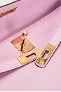 view 7 of 9 Hermes Swift Kelly Cut Pochette in Mauve Sylvestre