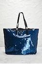 view 3 of 9 Prada Sequin Tote Bag in Blue