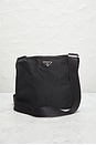 view 2 of 9 Prada Tessuto Flat Messenger Bag in Black
