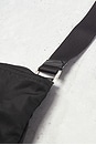 view 9 of 9 Prada Tessuto Flat Messenger Bag in Black