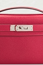 view 5 of 9 Hermes Epsom Kelly Cut Pochette in Rouge Casague