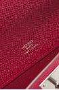 view 6 of 9 Hermes Epsom Kelly Cut Pochette in Rouge Casague