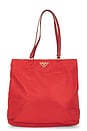 view 1 of 10 Prada Tessuto Tote Bag in Red