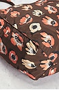view 8 of 10 Prada Floral Tessuto Stampato Tote Bag in Cacao