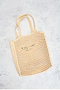 view 3 of 9 Prada Raffia Tote Bag in Beige
