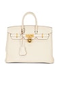 view 1 of 10 Hermes Togo Birkin 25 Handbag in Craie