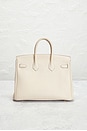 view 3 of 10 Hermes Togo Birkin 25 Handbag in Craie