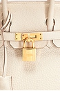 view 5 of 10 Hermes Togo Birkin 25 Handbag in Craie