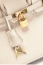 view 7 of 10 Hermes Togo Birkin 25 Handbag in Craie