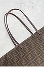view 5 of 10 Fendi Zucca Roll Tote Bag in Brown