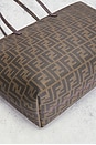 view 8 of 10 Fendi Zucca Roll Tote Bag in Brown