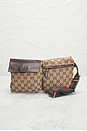view 2 of 10 Gucci Double Pocket Belt Bag in Beige