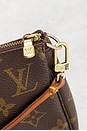 view 7 of 8 Louis Vuitton Monogram Pochette Accessoires Shoulder Bag in Brown