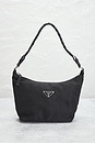 view 2 of 10 Prada Tessuto Shoulder Bag in Black