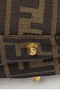 view 7 of 8 Fendi Zucca Handbag in Brown