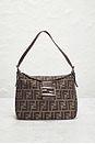 view 2 of 9 Fendi Zucca Mama Forever Baguette Shoulder Bag in Brown