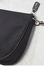 view 10 of 10 Dior Satin Embroidered Limited Edition Mini Saddle Bag in Black