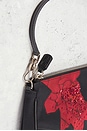 view 5 of 10 Dior Satin Embroidered Limited Edition Mini Saddle Bag in Black
