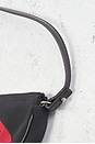 view 9 of 10 Dior Satin Embroidered Limited Edition Mini Saddle Bag in Black