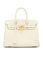 view 1 of 8 Hermes Birkin 30 Togo Bag in White