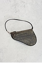 view 3 of 7 Dior Denim Saddle Bag in Grey