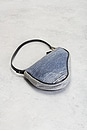 view 4 of 7 Dior Denim Saddle Bag in Grey