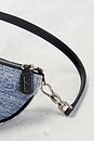 view 5 of 7 Dior Denim Saddle Bag in Grey