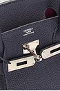 view 6 of 10 SAC HERMES in Bleu Nuit & Rose Pourpre